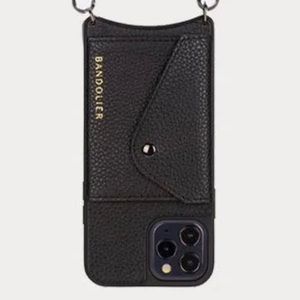 SALE Bandolier black leather iPhone 12 mini case nwt